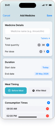 Add Medicine