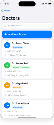 Doctor List