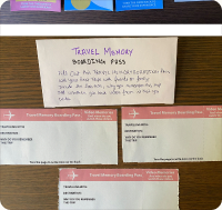 Memory Boarding Pass cards